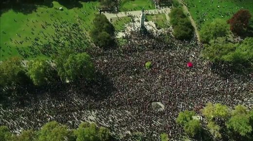 marche du climat Montréal