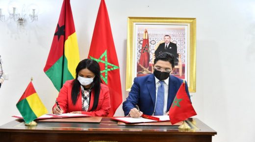 Signature de quatre accords de coopération entre le Maroc et la Guinée Bissau