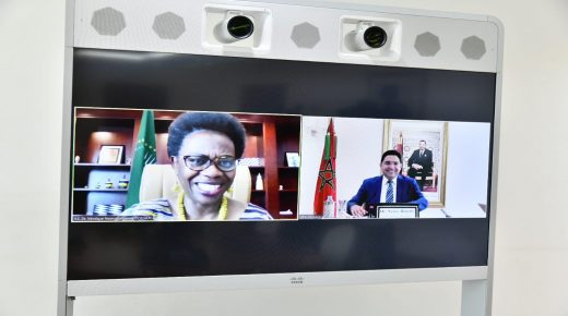 M. NASSER BOURITA S’ENTRETIENT AVEC LA VICE-PRÉSIDENTE DE LA COMMISSION DE L’UNION AFRICAINE