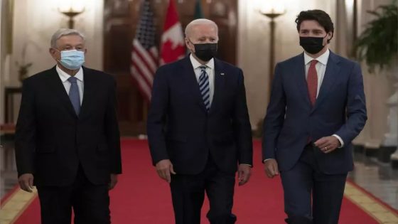 Trudeau, Biden et Lopez Obrador réunis au Mexique