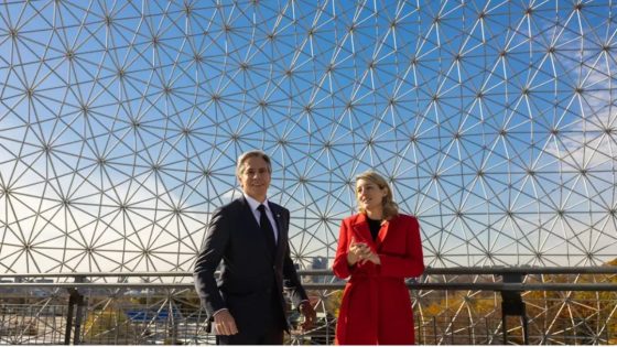 Rencontre entre Mélanie Joly et Antony Blinken à Washington