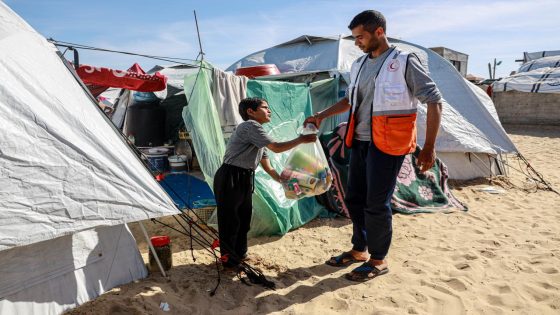 Déclenchement de l’opération de distribution de l’aide alimentaire marocaine à Gaza