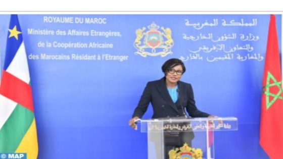 La République Centrafricaine exprime sa position constante et claire et son attachement à l’intégrité territoriale du Royaume du Maroc et considère le plan d’autonomie marocain comme seule solution pour la résolution du différend autour du Sahara