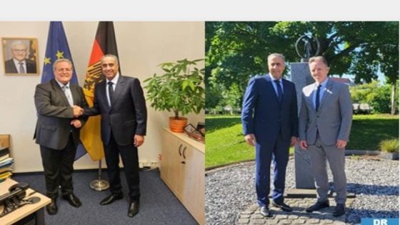 Abdellatif Hammouchi en visite de travail en Allemagne