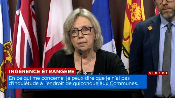 Ingérence étrangère: il n’y aurait aucun élu actuel à punir, selon Elizabeth May