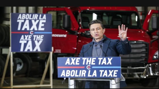 Poilievre promet d’éliminer la taxe carbone industrielle visant les grandes entreprises