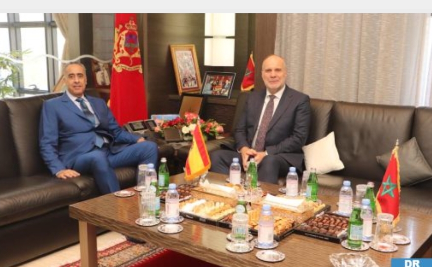 M. Hammouchi reçoit le responsable du renseignement à la Garde civile espagnole