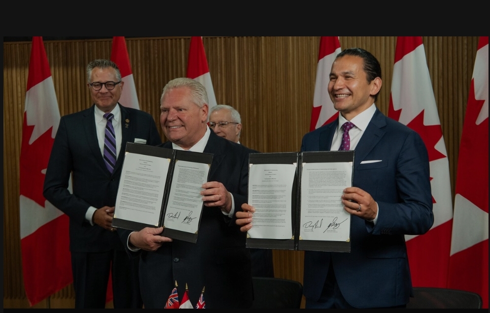 Commerce interprovincial : l’Ontario et le Manitoba signent un accord