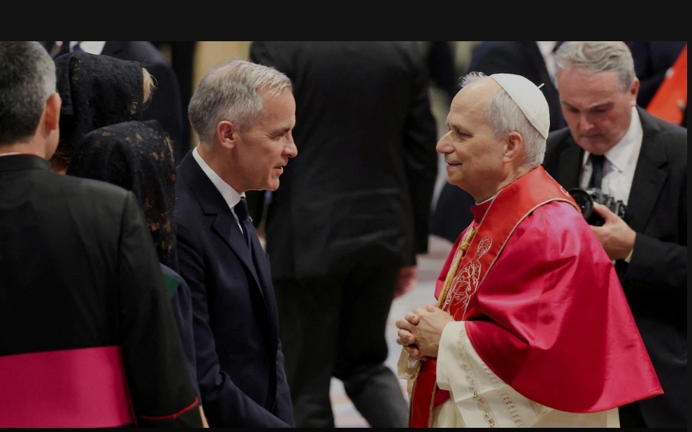 À Rome, Carney rencontre le pape et s’entretient avec J.D. Vance
