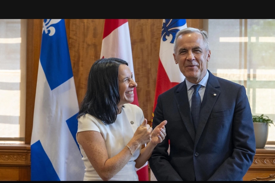 Valérie Plante dit avoir les mêmes priorités que le premier ministre Mark Carney
