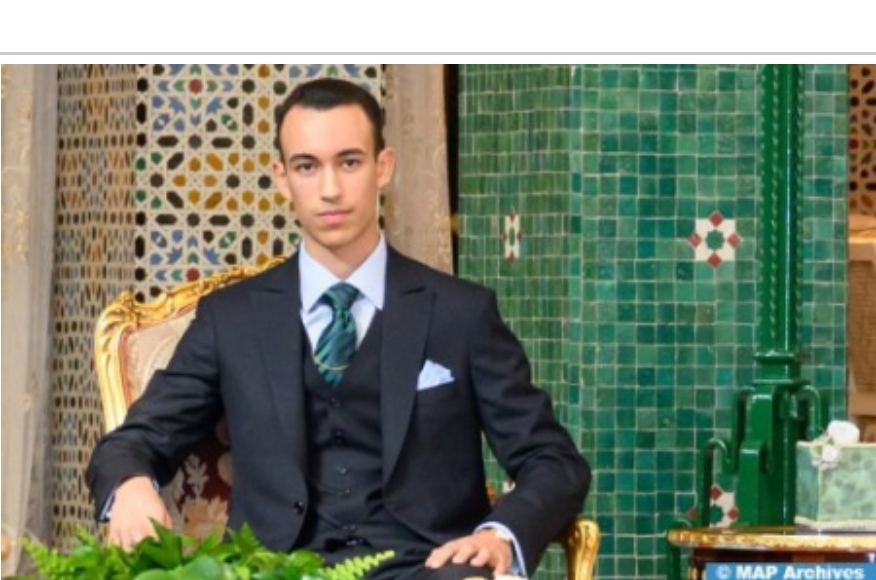 SAR le Prince Héritier Moulay El Hassan reçoit les enfants maqdessis participant à la 16e édition des colonies de vacances de l’Agence Bayt Mal Al-Qods Acharif