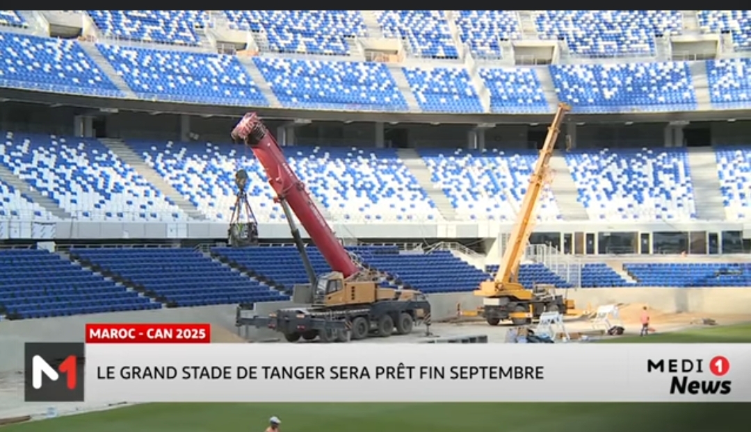 Le grand stade de Tanger bientôt prêt !