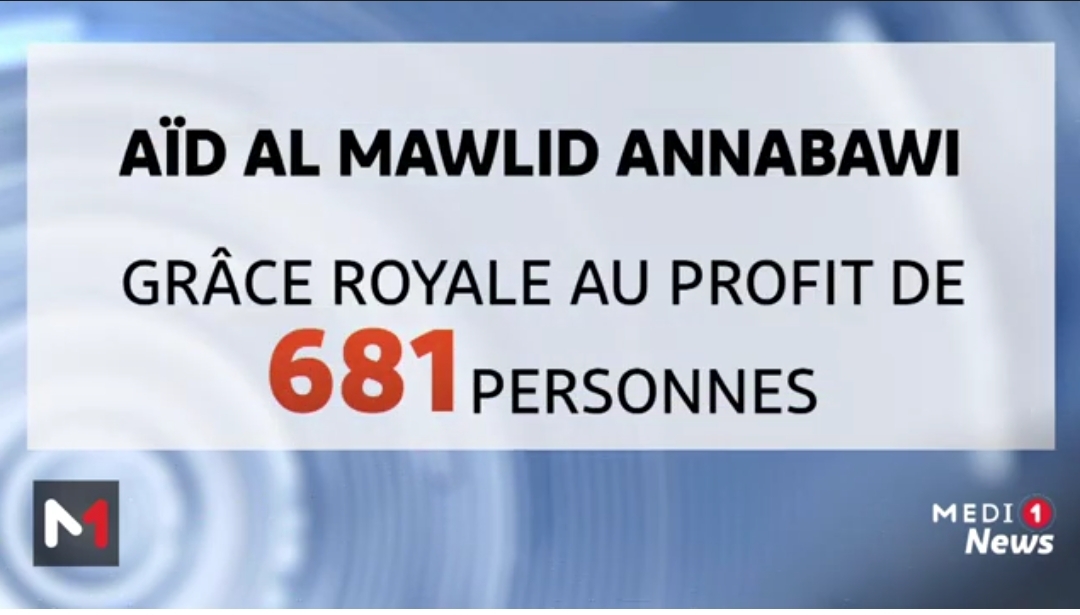 Aïd Al Mawlid Annabawi : Grâce Royale au profit de 681 personnes