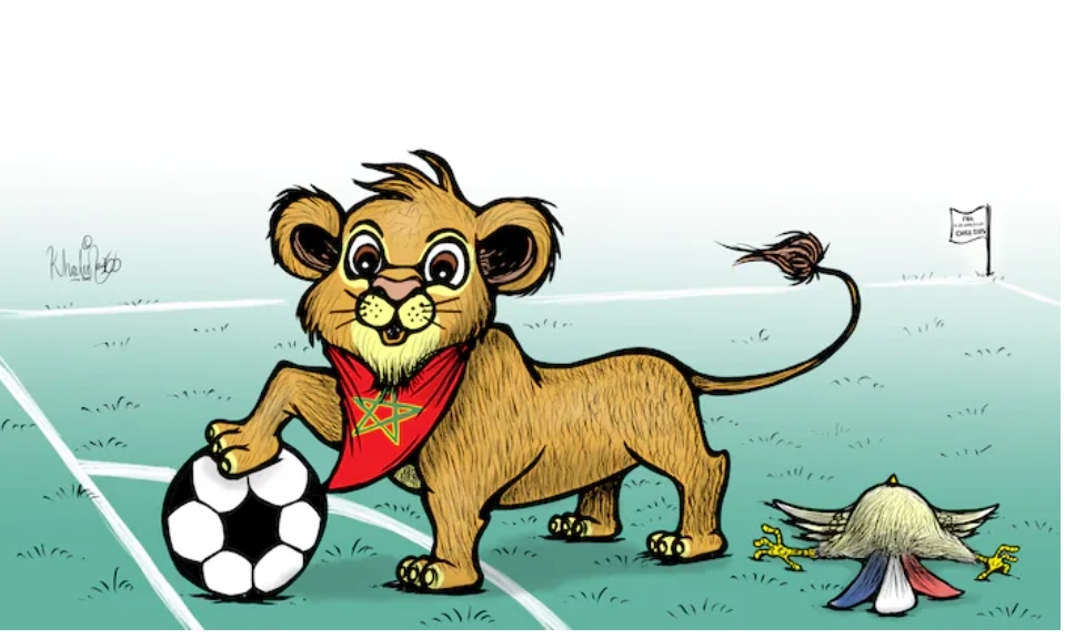 Lionceaux de l’Atlas: un dernier en-cas avant le grand repas