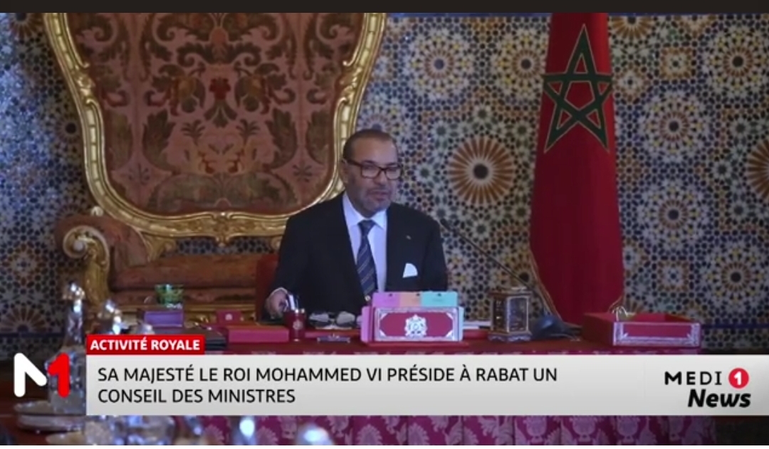 Rabat : Sa Majesté le Roi Mohammed VI préside un Conseil des ministres