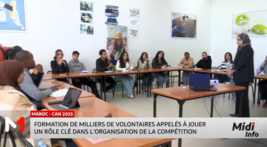 Formation de milliers de volontaires pour la CAN 2025