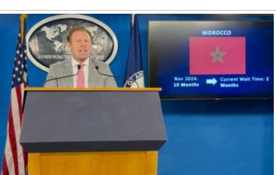 Mondial 2026 : le délai d’attente pour les rendez-vous de visa américain au Maroc réduit à 2 mois seulement (Responsable US)