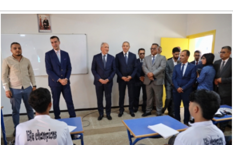 Laâyoune: Inauguration d&rsquo;une école de la deuxième chance, orientée vers les métiers du sport