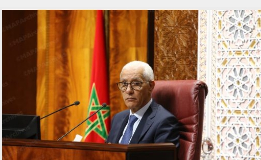 Message de fidélité et de loyalisme à SM le Roi du président de la Chambre des représentants