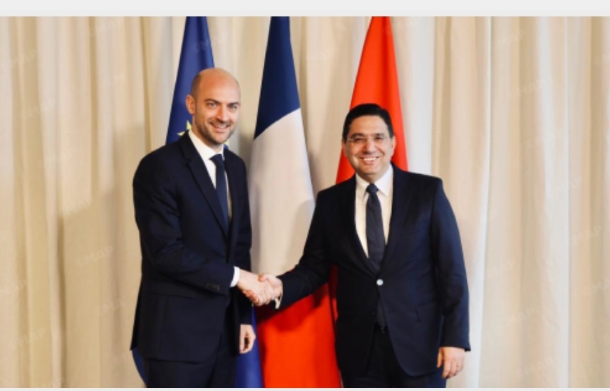 M. Bourita s’entretient à Paris avec le ministre français de l’Europe et des Affaires étrangères