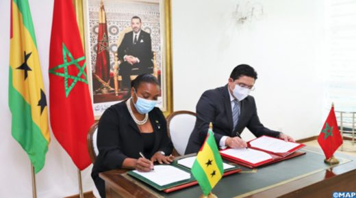 Signature d’une feuille de route de coopération entre le Maroc et la république de Sao Tomé-et-Principe pour la période 2021-2022