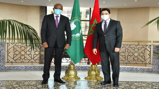 M. NASSER BOURITA REÇOIT LE HAUT REPRÉSENTANT DE L’UNION AFRICAINE POUR LE MALI ET LE SAHEL