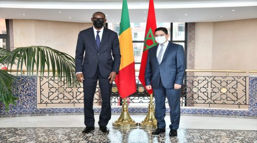 M. BOURITA S’ENTRETIENT AVEC SON HOMOLOGUE MALIEN