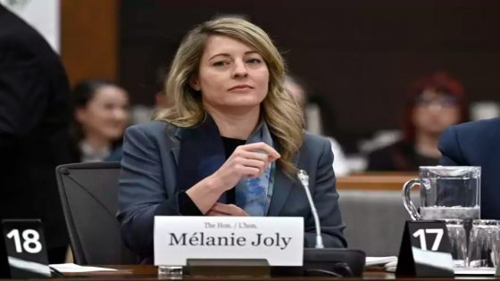 Moscou outré par les commentaires de Mélanie Joly