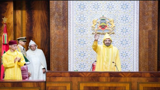 SM le Roi adresse un discours au Parlement à l’occasion de l’ouverture de la 1ère session de la 4ème année législative de la 11ème Législature