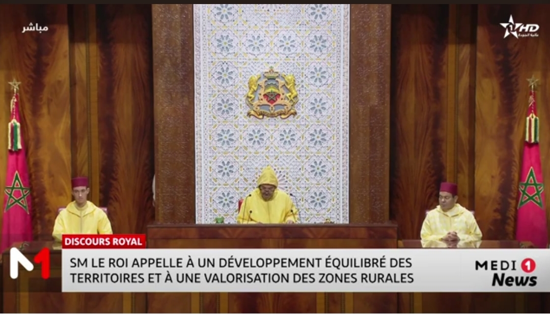 SM le Roi appelle à un développement équilibré des territoires