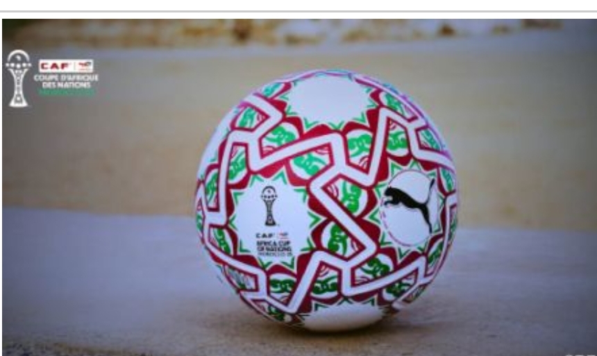 CAN-Maroc 2025: le ballon officiel de la TotalEnergies CAF dévoilé
