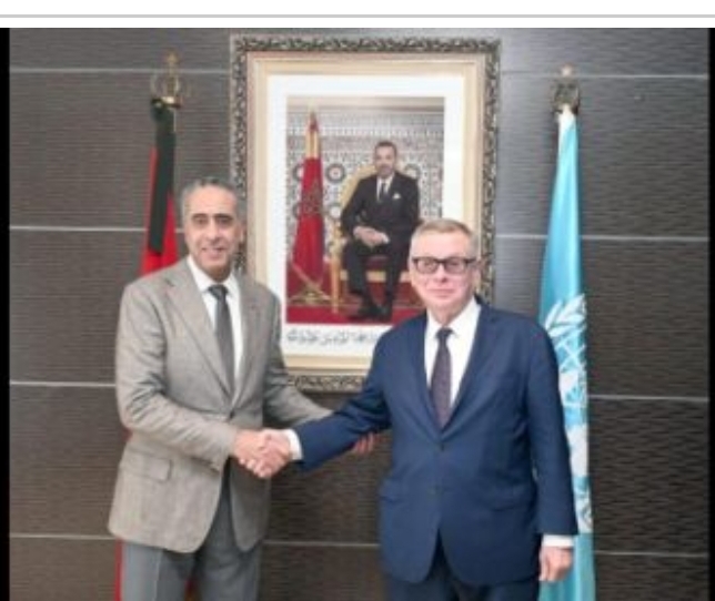 M. Hammouchi reçoit le nouveau sous-secrétaire général du Bureau des Nations Unies contre le terrorisme