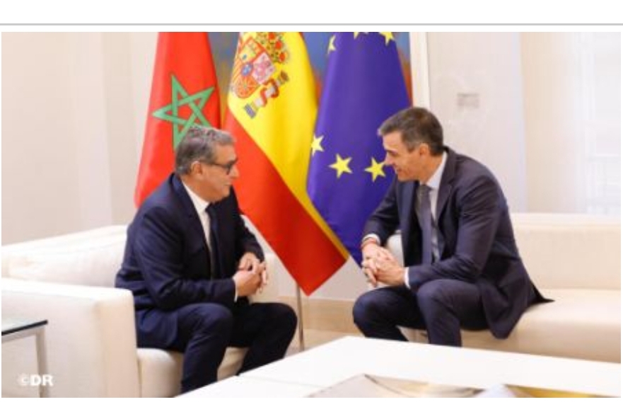 Réunion de haut niveau : M. Akhannouch s’entretient avec le président du gouvernement espagnol