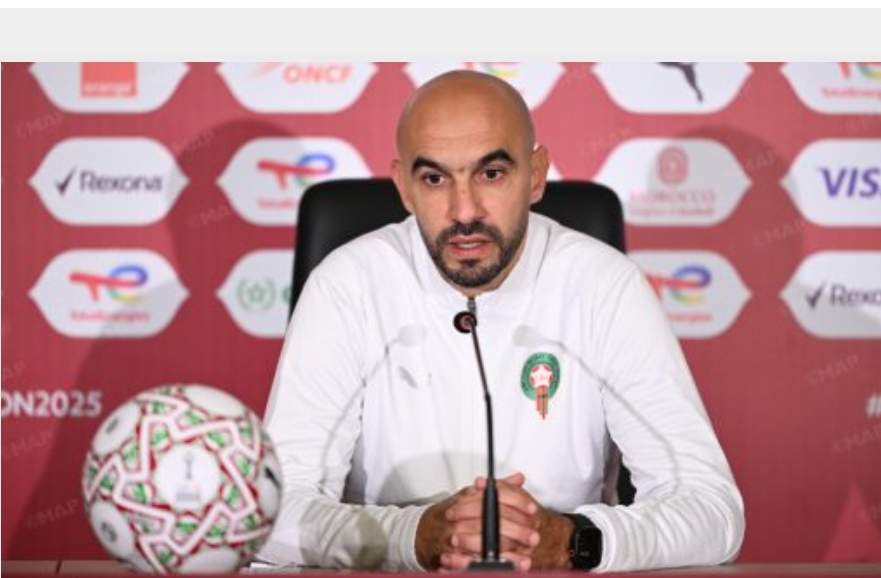 CAN (Groupe A/2è journée) : Maroc/Mali, un match “équilibré” selon Regragui