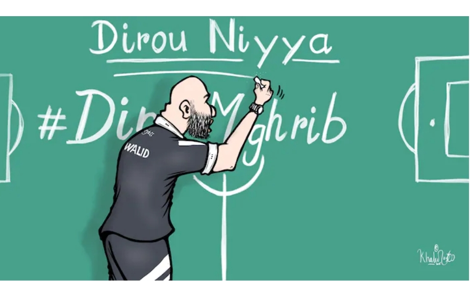 Regragui au public: «Dirou niyya… le reste, on s’en charge!»