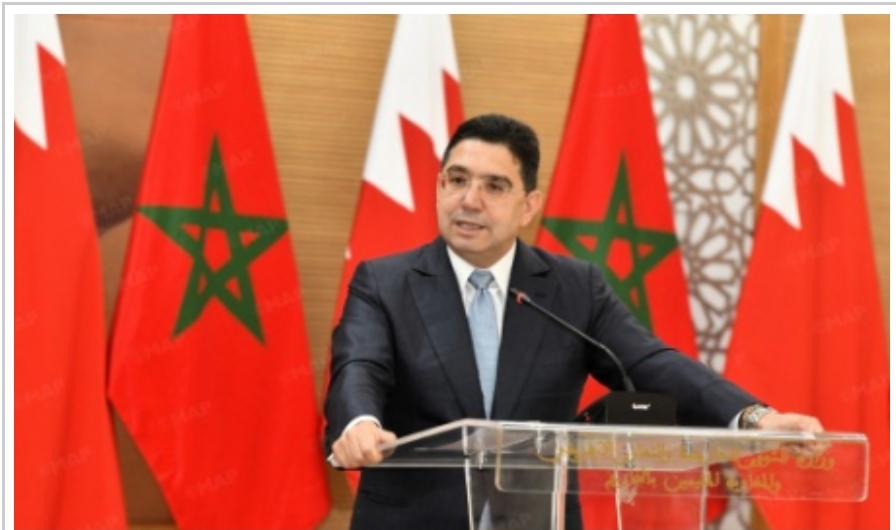 La tenue à Laâyoune de la 6e Haute Commission mixte Maroc-Bahreïn revêt “une forte portée symbolique” (M. Bourita)
