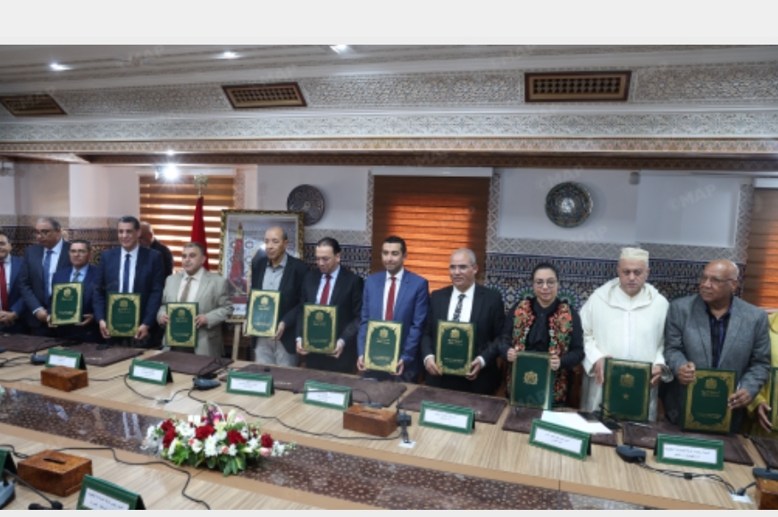 Rabat: Signature de trois conventions de partenariat pour l’appui et l’accompagnement des Chambres d’Artisanat