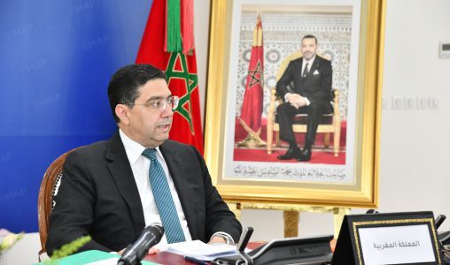 Le Maroc, sous la conduite de SM le Roi, poursuit sa politique constante de solidarité avec les frères arabes au service de la stabilité de la région (M. Bourita)
