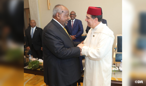 M. Bourita représente SM le Roi à la cérémonie d’investiture du président djiboutien