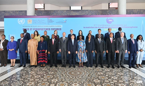 La Conférence ministérielle sur le maintien de la paix en environnement francophone salue le rôle moteur du Maroc en tant que pourvoyeur de paix et de sécurité internationales