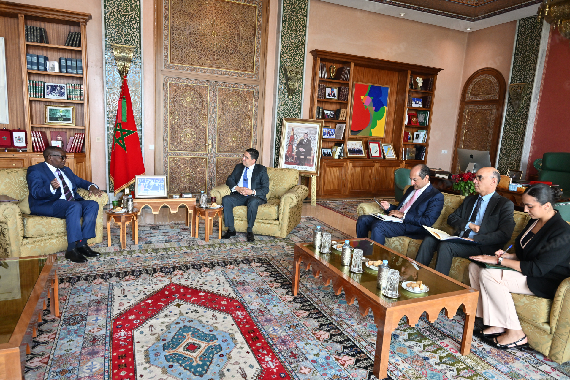 Rabat : échanges fructueux entre M. Bourita et son homologue du Burundi