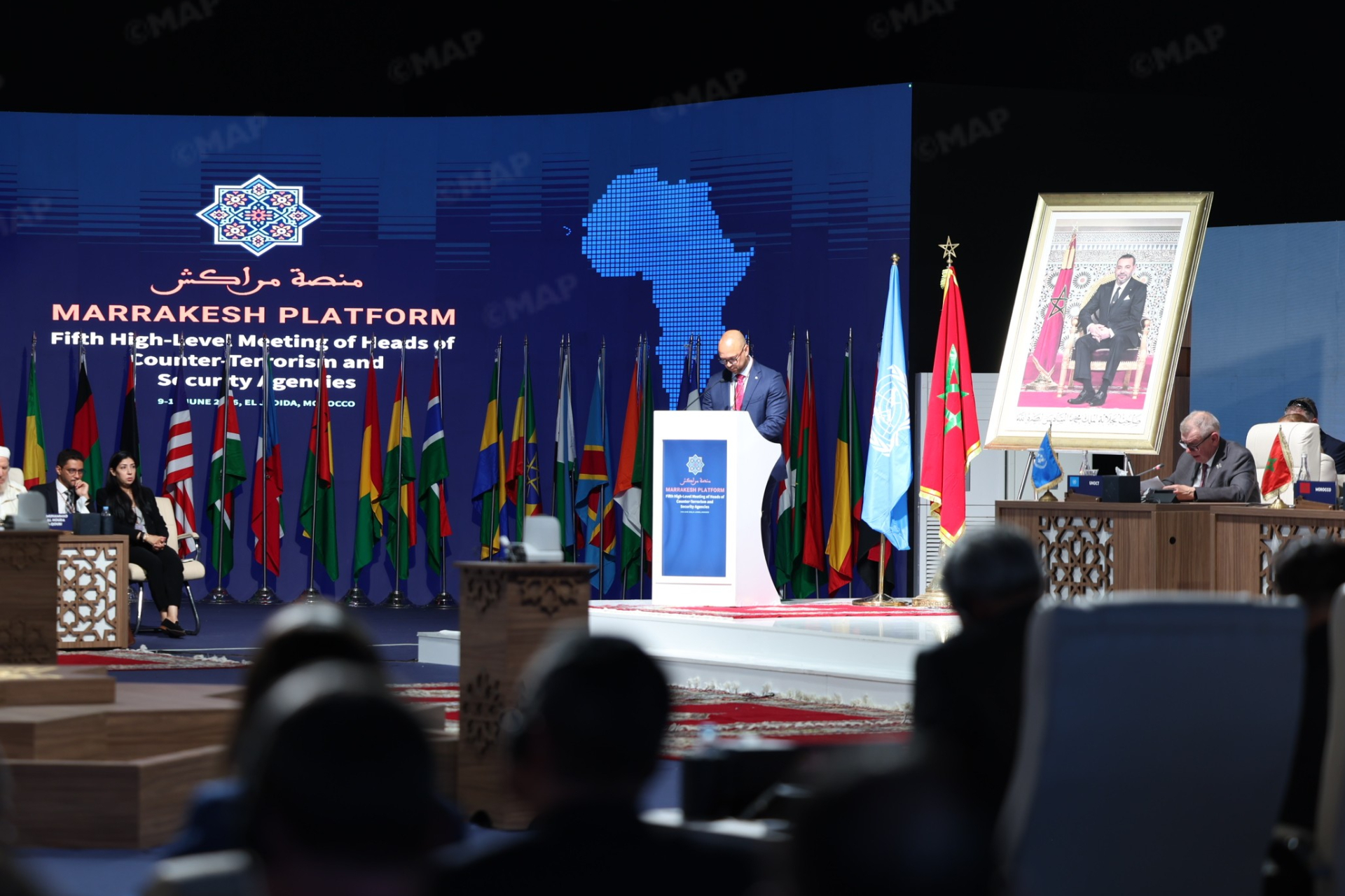 Ouverture à El Jadida de la 5ème réunion de haut niveau des Chefs des agences de lutte contre le terrorisme et de sécurité en Afrique “Plateforme de Marrakech”