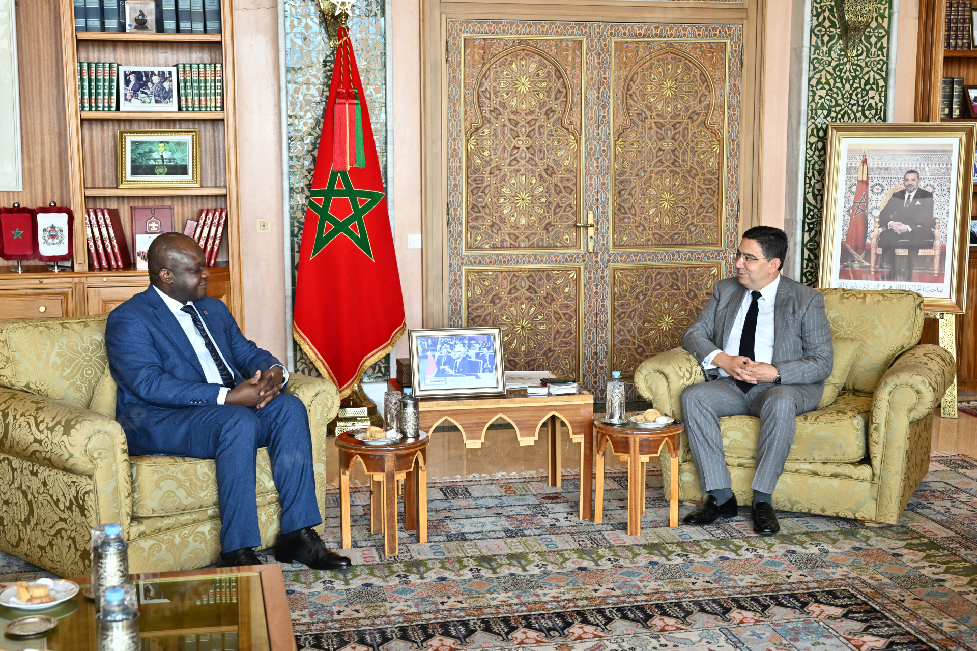 M. Bourita reçoit un émissaire de la RDC, porteur d’un message adressé à SM le Roi par le Président Félix-Antoine Tshisekedi
