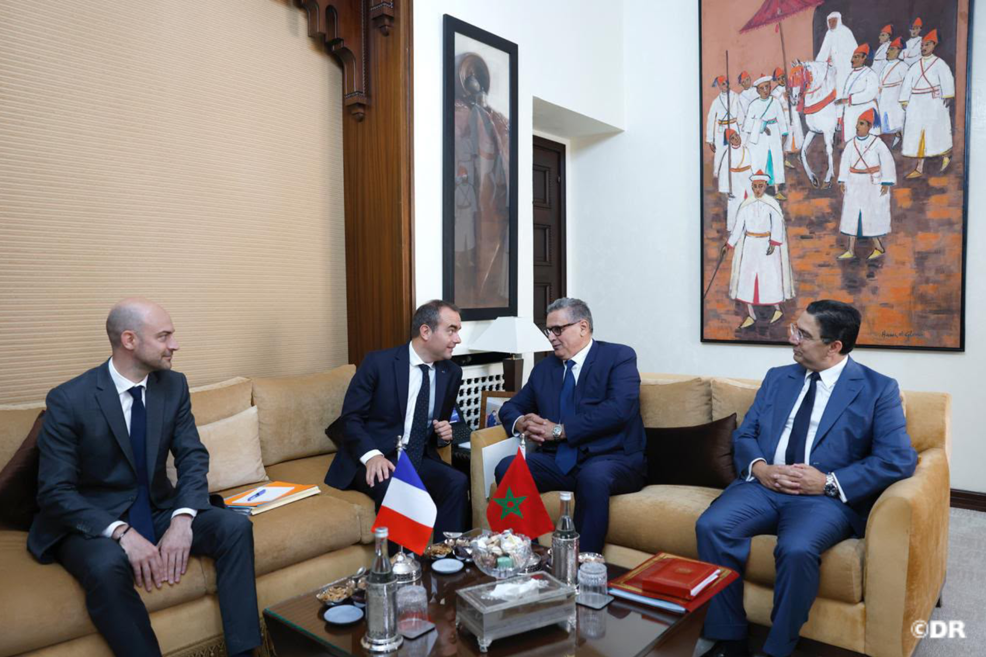 Réunion de Haut Niveau Maroc-France: le Chef du gouvernement s’entretient avec le Premier ministre français