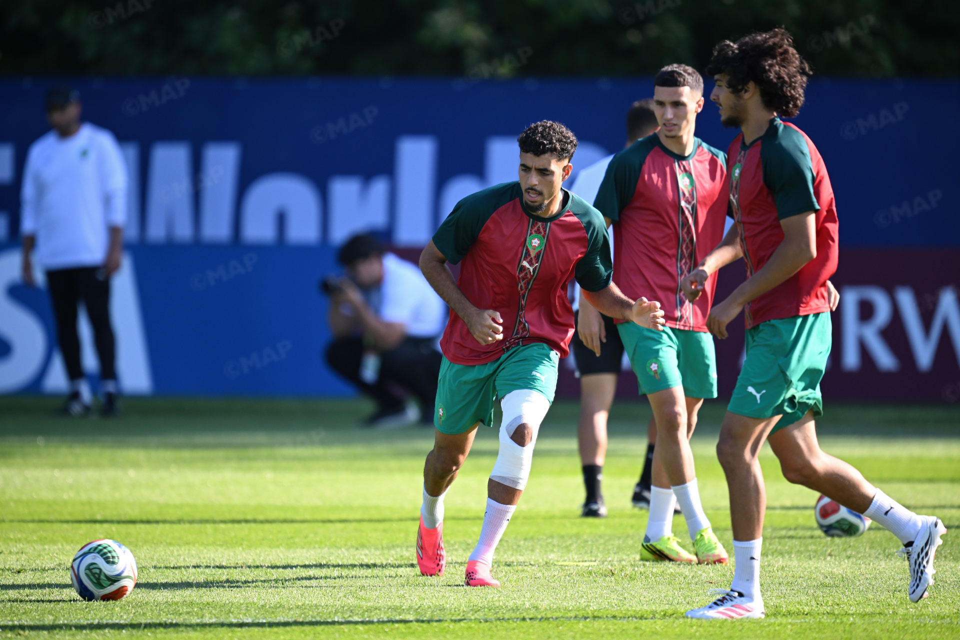 Mondial 2026 (quart de finale): Les Lions de l’Atlas effectuent leur ultime séance d’entraînement à Boston avant d’affronter la France